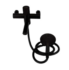 Смеситель VIKO V-7522 для ванны к/н, картридж Ф35, черный, латунь