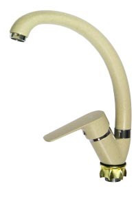 Смеситель VIKO V-4114 для кухни, бежевый