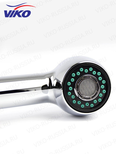 Смеситель для кухни VIKO V-6909 с вытяжной лейкой (лейка SM-032, V-0030)