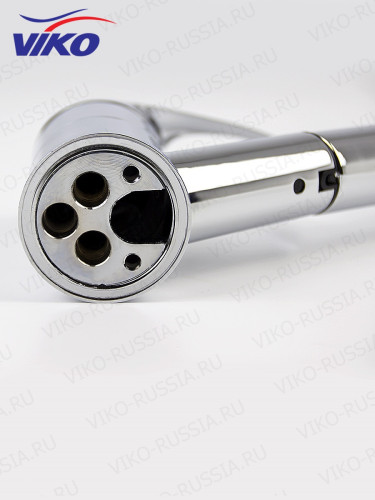 Смеситель для кухни VIKO V-6909 с вытяжной лейкой (лейка SM-032, V-0030)