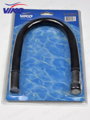 Излив VIKO V-0352 гибкий, для смесителя, Чёрный