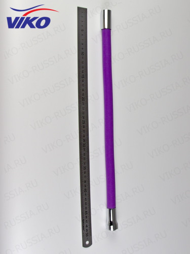 Излив VIKO V-0353  гибкий, для смесителя, Фиолетовый